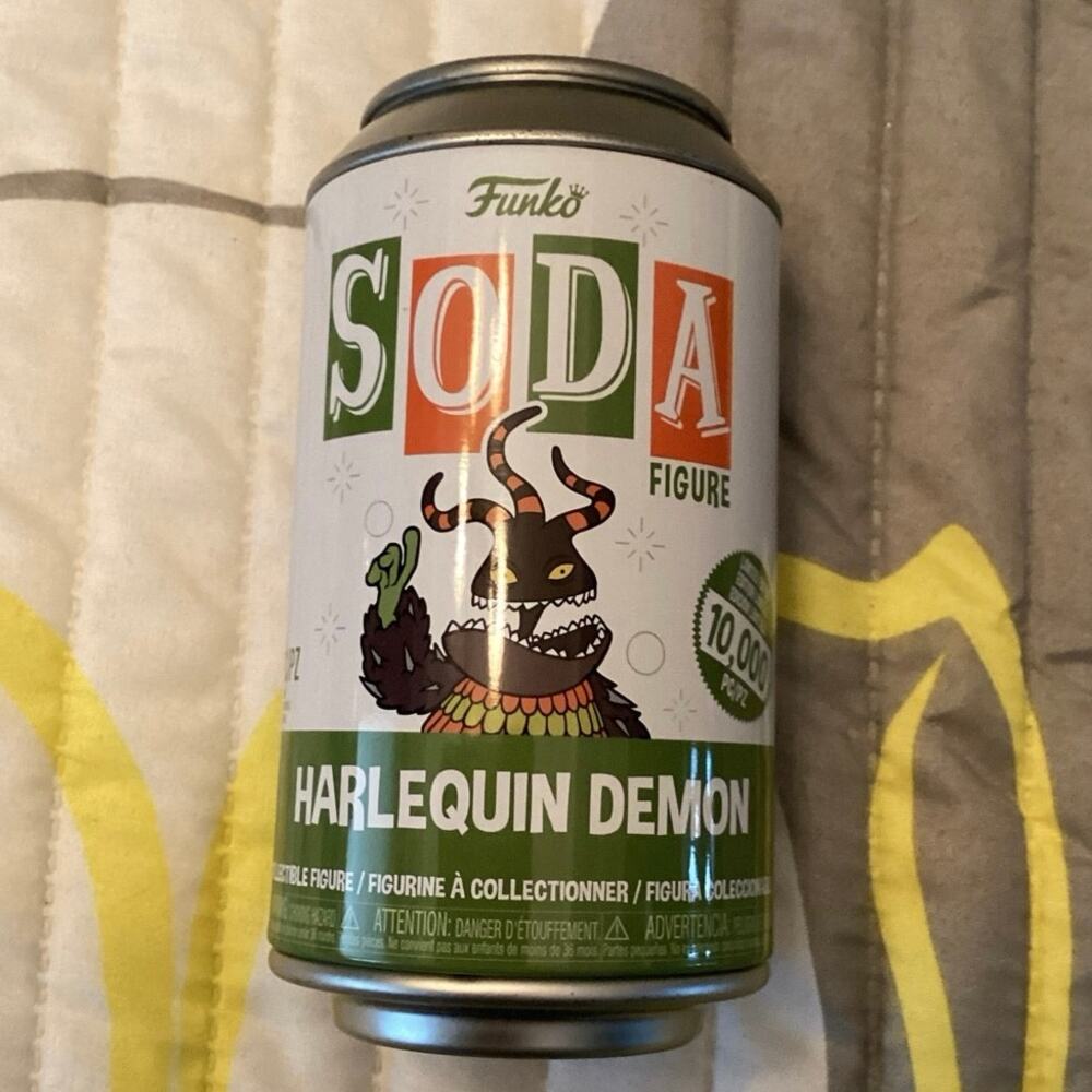 NIB Funko Vinyl SODA: The Nightmare Before Christmas Harlequin Demon Figure